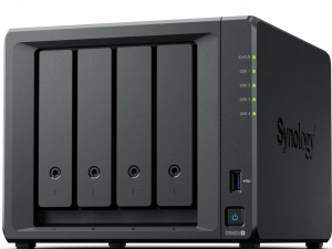 Thiết bị lưu trữ mạng Synology DS925+ 4-bay Plus series model (up to 9-bay) with AMD Ryzen V1500B (4-core), 4 GB DDR4, 3Y WTY_DS925+