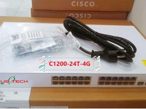 Thiết bị chuyển mạch Cisco SB Catalyst 1200 24-port GE, 4x1G SFP_C1200-24T-4G
