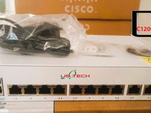 Thiết bị chuyển mạch Cisco SB Catalyst 1200 8-port GE, Ext PS, 2x1G Combo_C1200-8T-E-2G